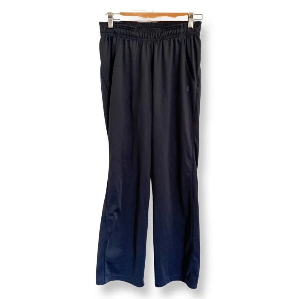 Adidas Men’s Climalite 3-Stripe Active/Lounge Pants. Gray/Ink Blue. Size Small